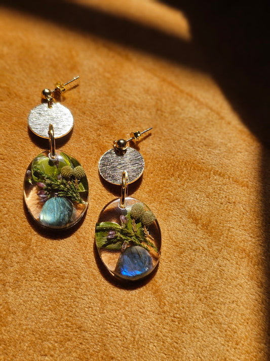 Forest heather & labradorite drops