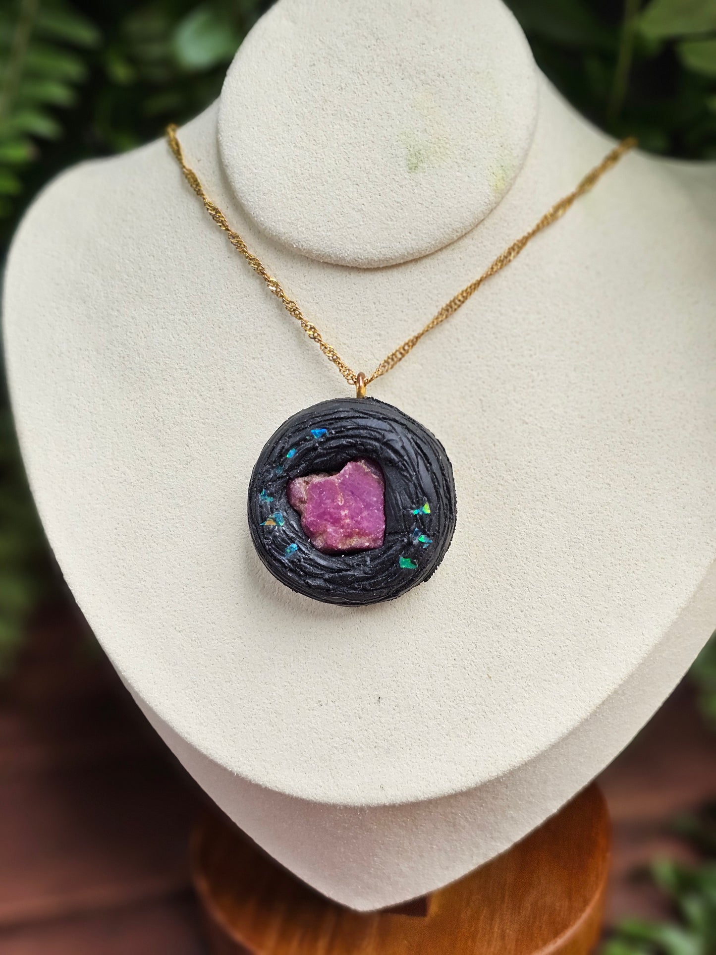 Ruby nests Necklace