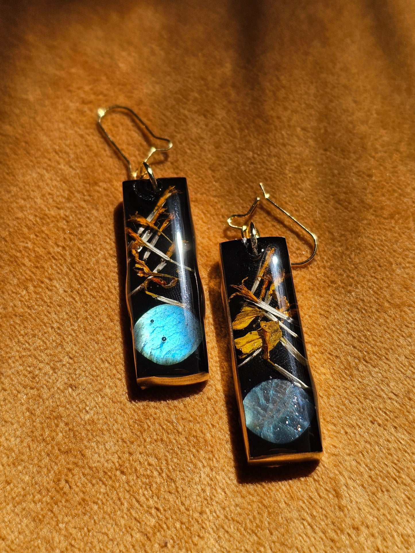 Marigold & Labradorite drops